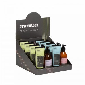 Printed Corrugated Cardboard Cosmetic Display Box