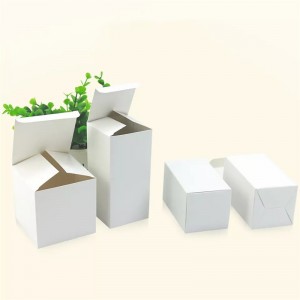 Ready Stock Small White Box Packaging Plain Box