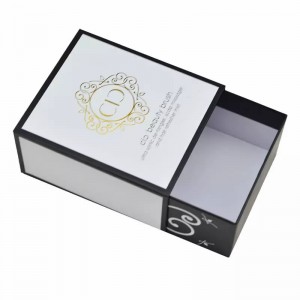Rigid Cardboard Paper Slip Case Jewelry Box