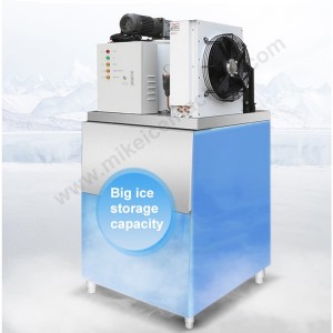 300kg/day flake ice machine + 150kg ice storage bin.