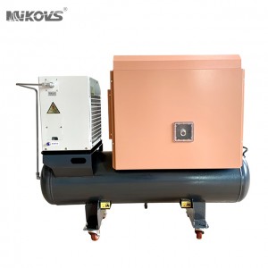 15bar 16bar All-in-One 4-in-1 Pm VSD Rotary Screw Air Compressors ກັບເຄື່ອງເຮັດຄວາມເຢັນ Air Dryer/Air Receiver Tank/Line Air Filter Mikovs Industrial Air Compressors