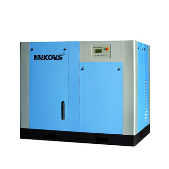 75 KW 100 Hp high speed electric silent oil free water lubrication OEM industrial screw air compressor for food