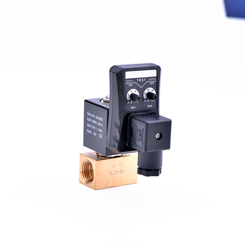 Good Quality of Electric Auto Drain Solenoid Valve with Timer