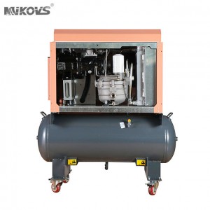 Factory Price 12v dc air conditioner compre dental screw Air Compressor With Tank