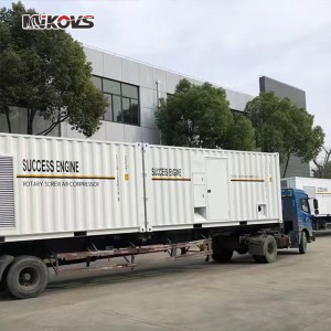 Stock elettrico Mikovs per carico merci Compressore d'aria per container in alluminio anticorrosione