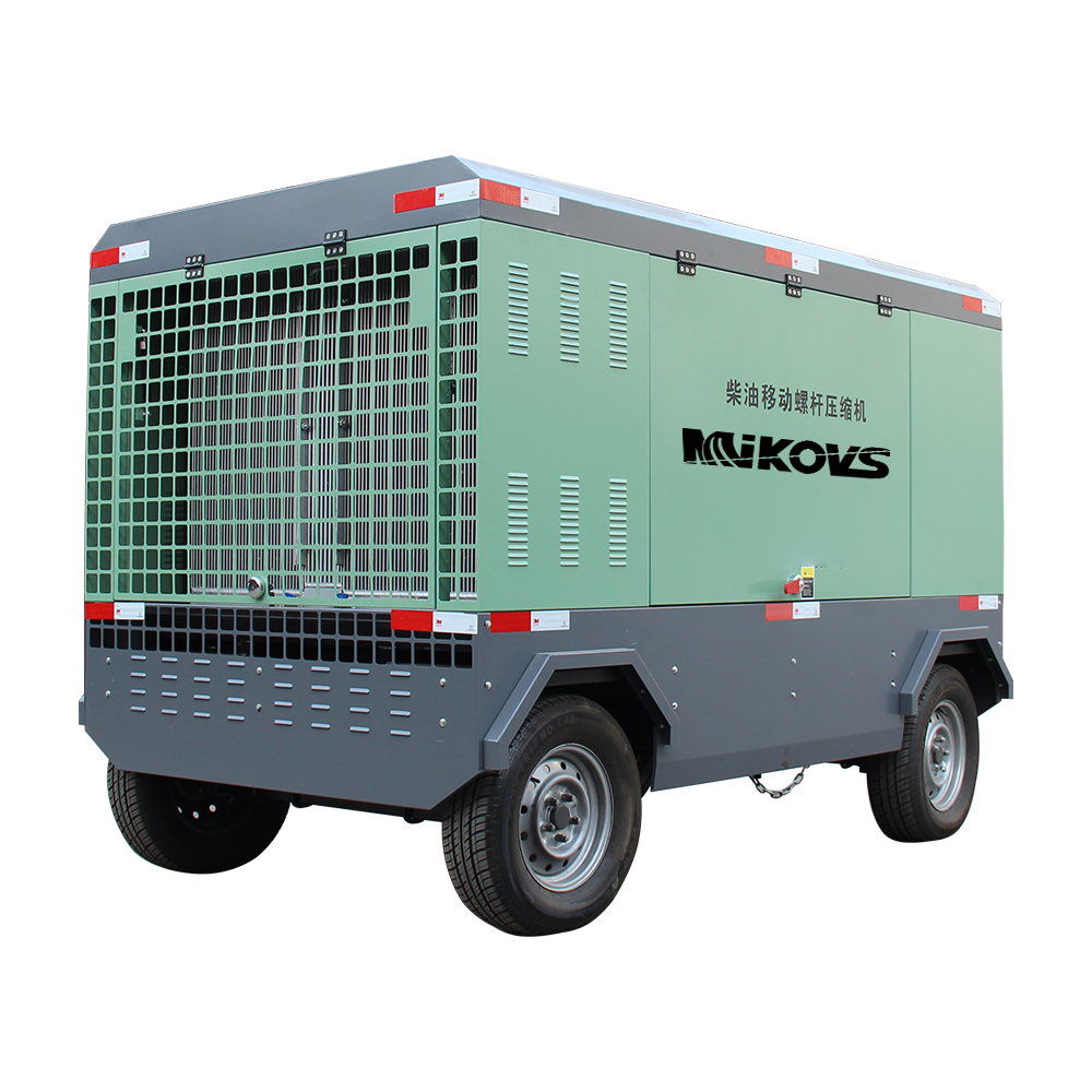 mikovsLarge Diesel Mobile Air Compressor Using Diesel Engine