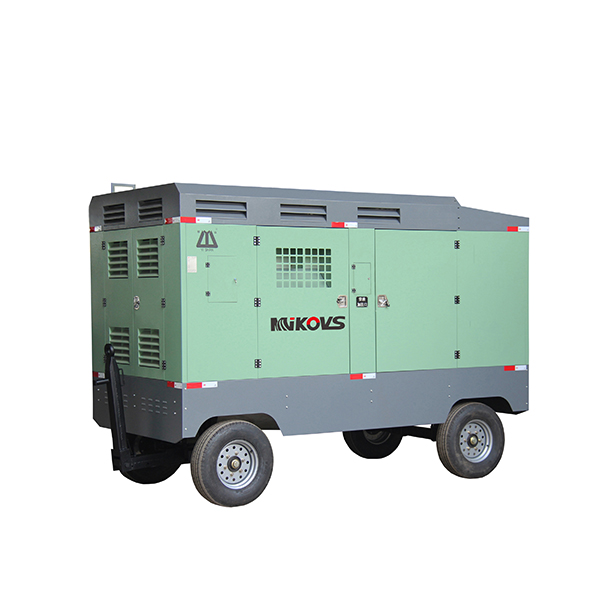Portable Diesel Air Compressor With Wheels
