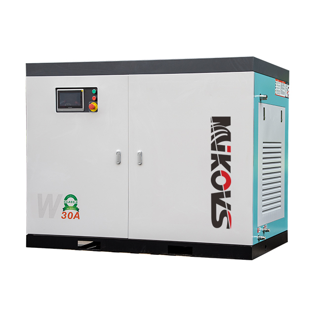 Compresor de aire CA de refrixeración lubricado por auga de parafuso de frecuencia variable de 250 HP