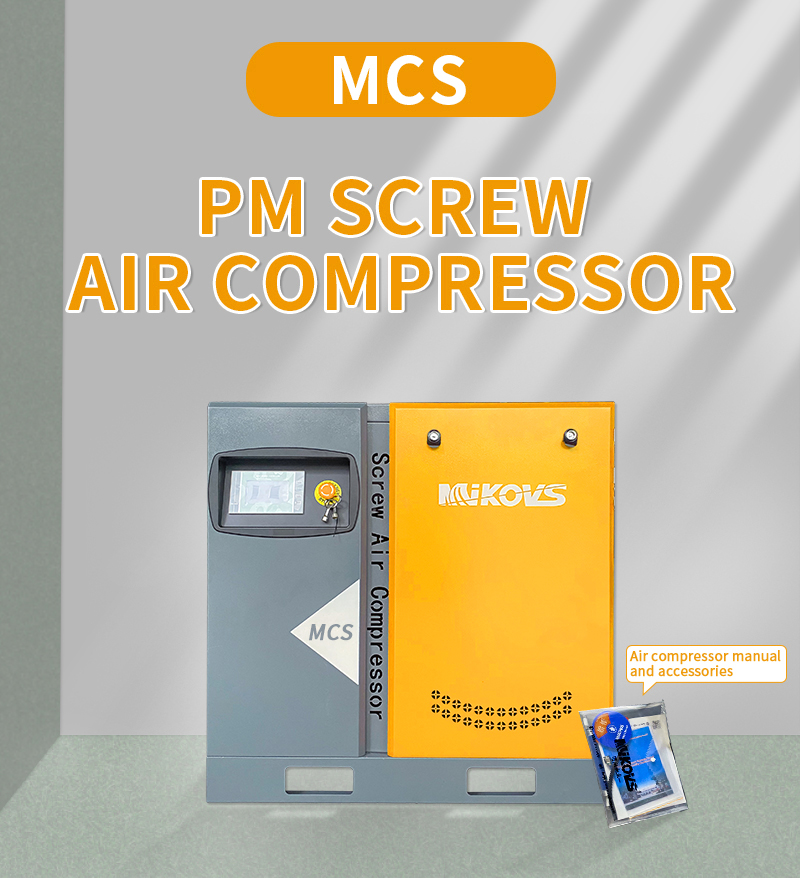 Logo Custom 22kw 30HP Screw Air Compressor sareng Hanbell Ab Air-End