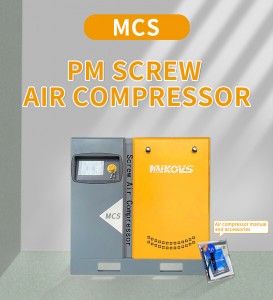 Compresseur d'air rotatif industriel de refroidissement par air électrique 7,5 kw-250 kw