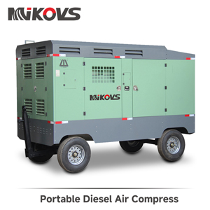 Compressor de ar diesel portátil