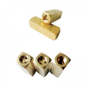 Mikovs Brass Screw check valve Visual check valve for oil Screw air compressor accessories