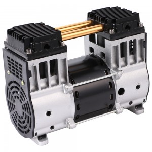 Silent Piston Type Air-Compressors 220V 1100W Air Compressor Pump Head bakeng sa Meno ea Bongaka