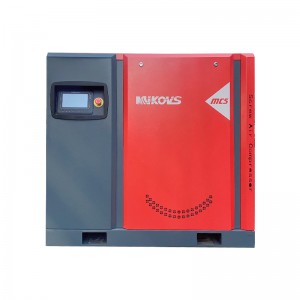 75kw 100HP Electric Rotary AC Power Air Frequency Inverter Industrial Screw Air Compressor for Sale