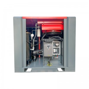 قیمت کمپرسور هوای انرژی مغناطیسی دائمی انرژی 75 کیلووات 100 اسب بخار صنعتی Pm VSD Direct Driven