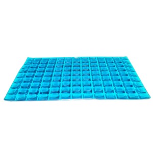 Europe style for Contour Cooling Pillow - Cool Checkered Gel Pad For Gel Cooling Contour Shape Memory Foam Pillow  – Mikufoam