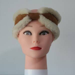One of Hottest for White Russian Hat Ladies - Classical sheep shearling head bands – Fanshen