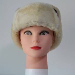 Double faced Sheepskin trapper winter hats