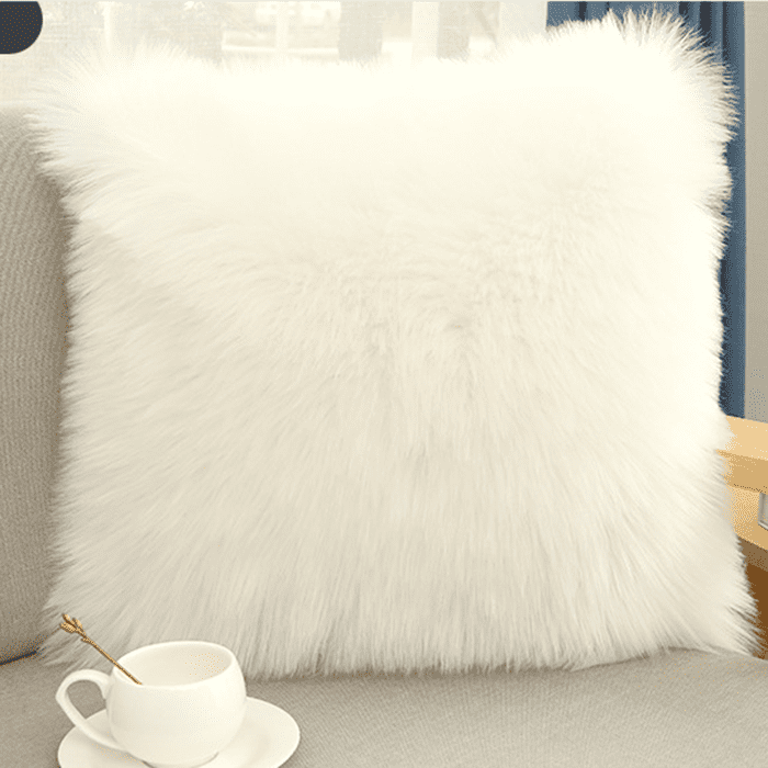 Good Quality Sheepskin Rugs And Pillows – Genuine sheepskin shearling long wool pillows  – Fanshen