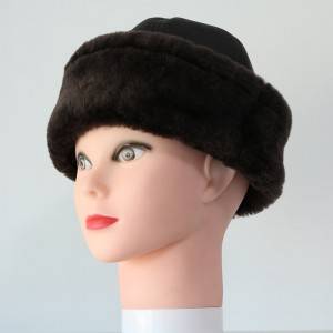 luxury nappa sheepskin hats
