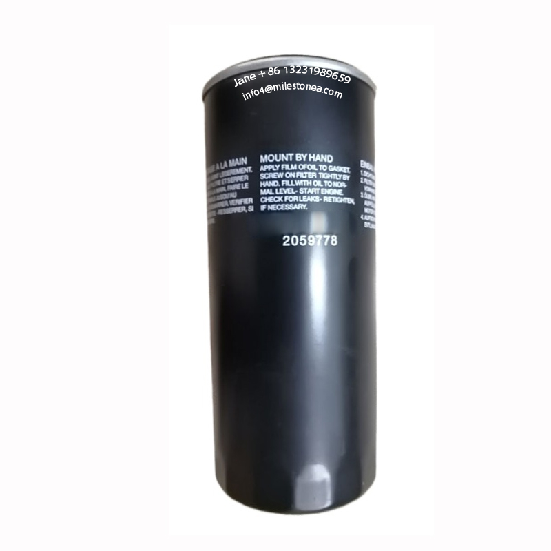 High performance Truck Bus Lube Spin-on Oil Filter 2059778 for Scania