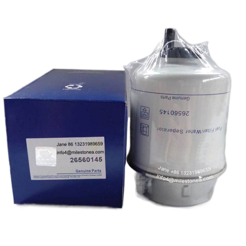 100% Original 00530 Fuel Filter - Factory diesel fuel filter 26560145 for Perkins – MILESTONE
