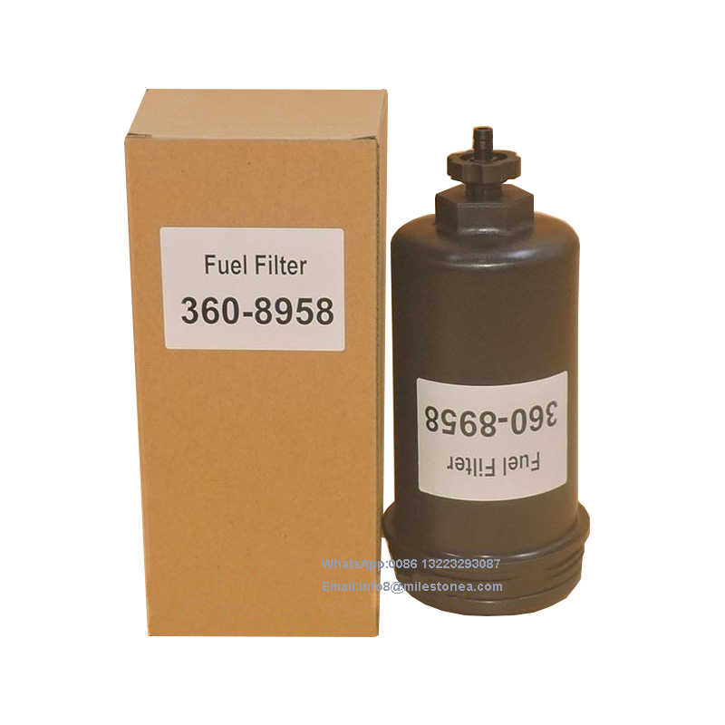 Housing Diesel Fuel water separator Filter 360-8958 for Excavator