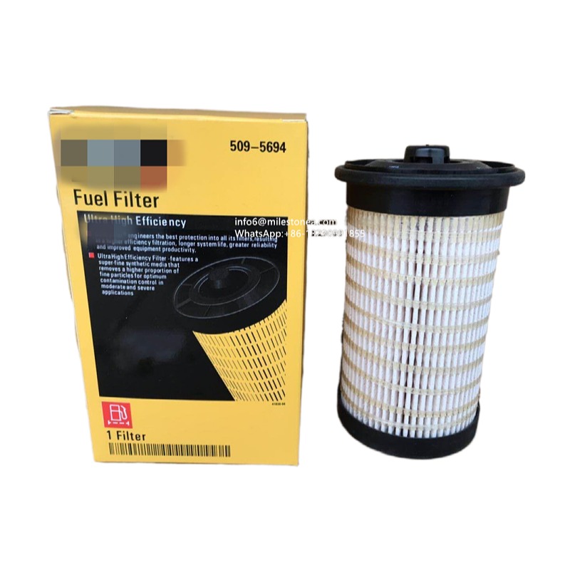 Factory direct sales high quality fuel filter 509-5694 for Construction machinery generator engine part