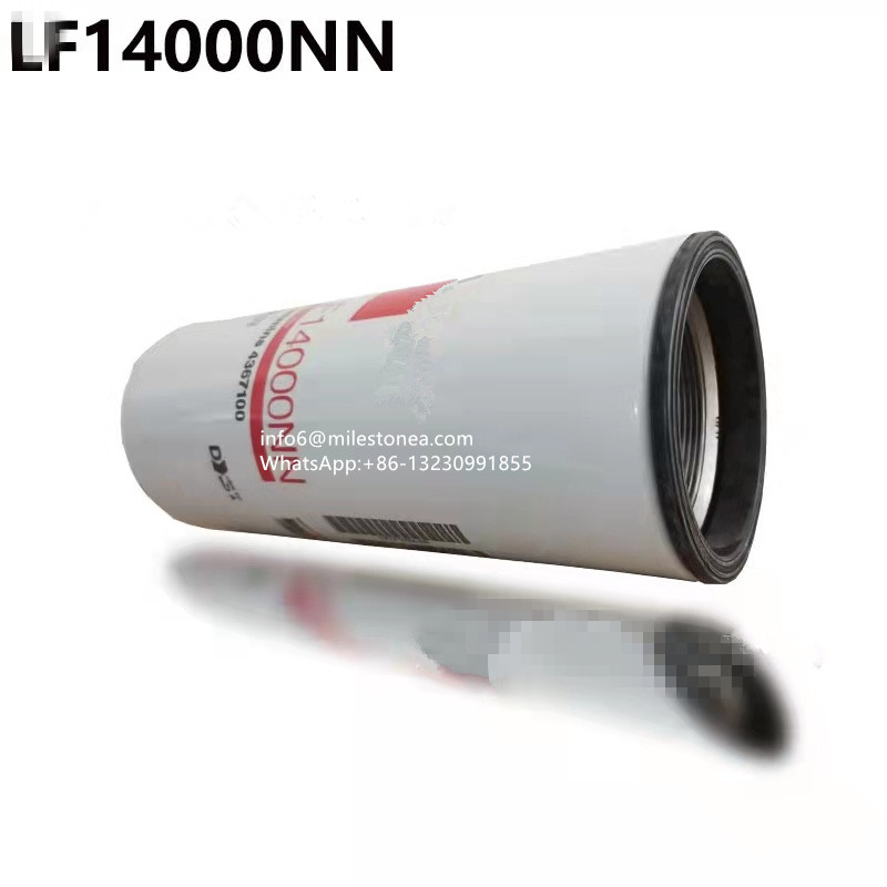 Renewable Design for Tractor Oil Filter - LF14000NN High quality oil filter LF14000NN 4367100 LFP9001XL for CAT engine parts truck – MILESTONE
