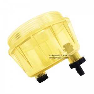 Excellent quality Hepa Filter - R20 fuel filter bowl oil water separator parts cup bowl – MILESTONE