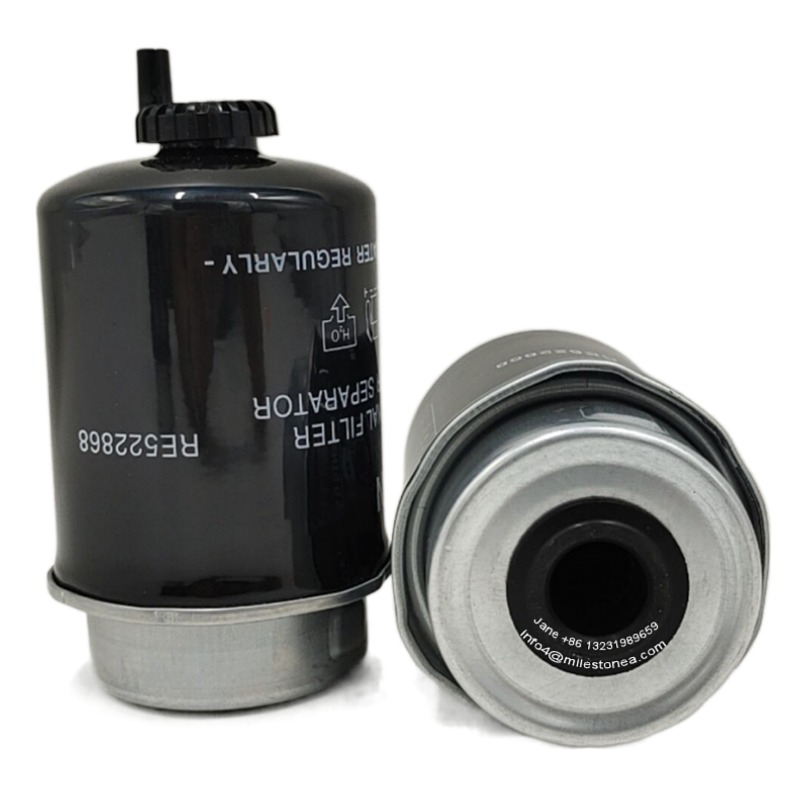 Manufacturer supply engine parts fuel water separator filter RE522868 for John Deere tractors