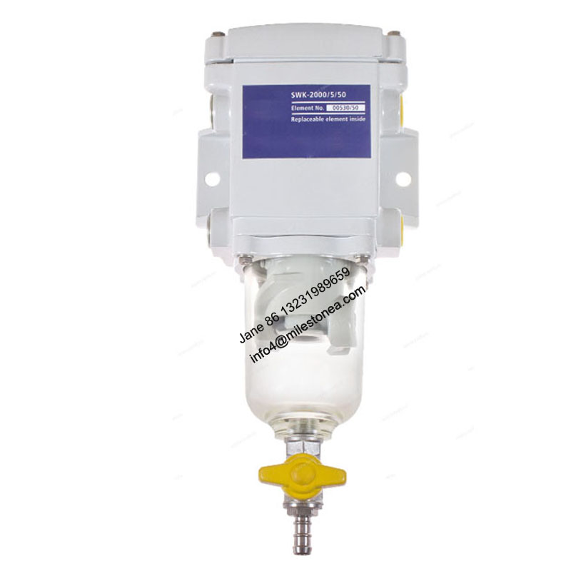 Fuel water separator filter assembly SWK 2000/5 SWK 2000-5 for Separ