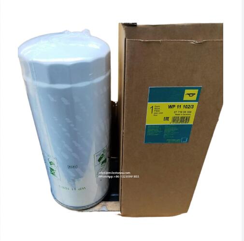 China filter factory wholesale price Oil Filter WP11102/3 Diesel engine parts filter oil