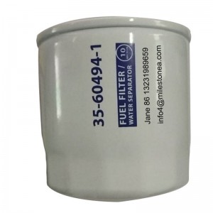 China Cheap price Oem Fuel Filter - Replaced Mercury fuel water separating filter element 35-60494-1 for marine – MILESTONE