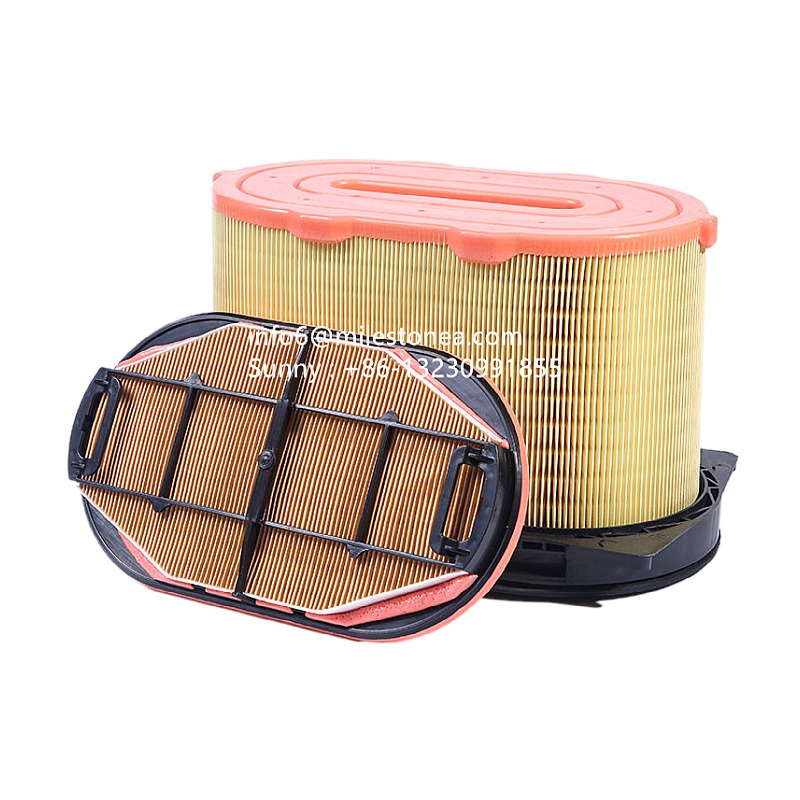 Factory wholesale Auto Parts Air Filter - Filter manufacturer Stock Construction machinery parts honeycomb paper air filter 3466688 3466687 C30400/1 PA5289 CF2631 – MILESTONE