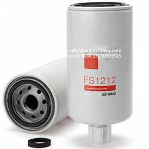 Wholesale Ch10931 Fuel Filter - Engine fuel filter fuel filter replacement 3315847 FS1212 – MILESTONE