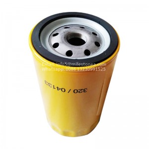 Trending Products Truck Oil Filter - Excavator engine lube oil filter 320/04133 construction machinary parts 32004133 – MILESTONE