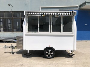 Mini Donut Food Truck Food Concession Trailer Food Wagon Ice Cream Cart