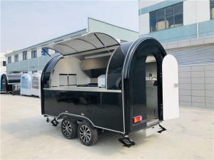 Mobile Food Truck Kitchen Trailers Mobile Ice Cream Cart Catering Van