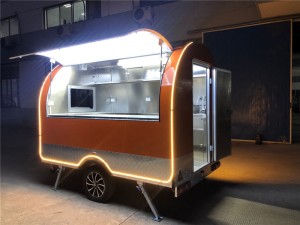 Mobile Food Truck Pizza Trailer Mobile Shop Ice Cream Van