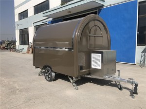 Grilled Cheese Truck Pizza Trailer Food Serving Trolley Coffee Mobile Van