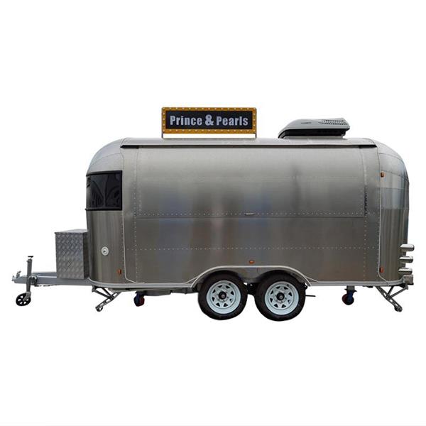 American Airstream Food Truck Concession Stand Kitchen Trailer Featured Image