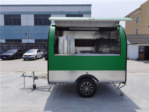 Street Food Truck Ice Cream Trailer Mobile Food Cart Mobile Catering Van