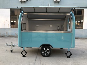 Bbq Food Truck Custom Food Trailers Vintage Ice Cream Van Food Caravan