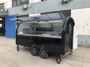 Coffee Truck Bbq Trailer Hot Dog Stand Milk Van Snack Stand Mobile Kitchen