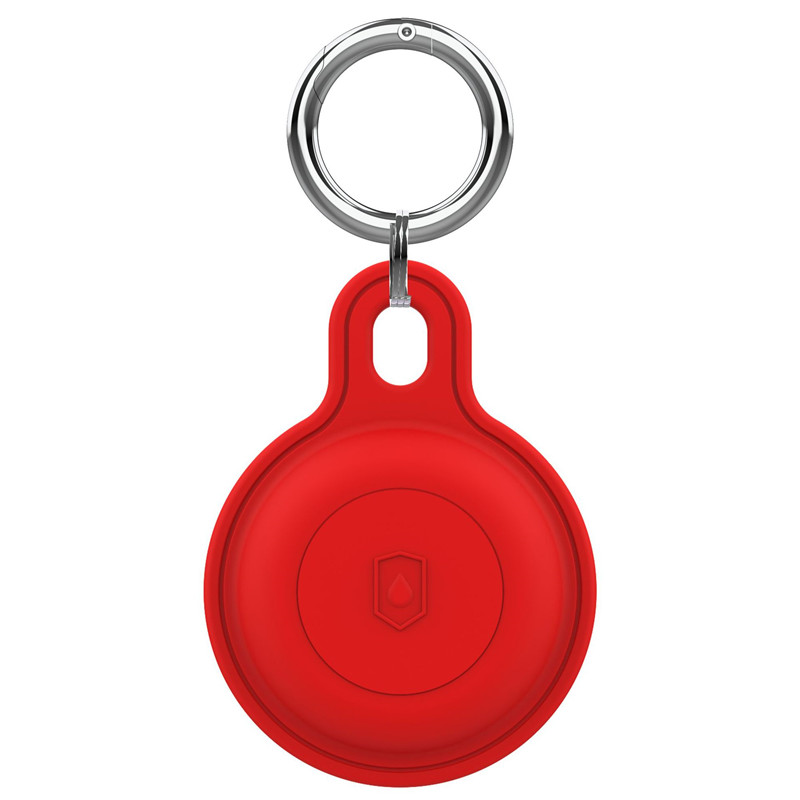 tagKompatibel karo AirTag Case Keychain Air Tag Holder Silicone AirTags Key Ring Cases Tag Rantai