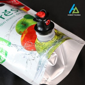 China Manufacturer for Retort Spouted Pouch - Custom Liquor Pouches – Beverages Beer Juice – Minfly Packaging