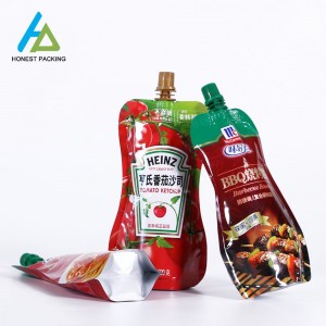 China Manufacturer for Retort Spouted Pouch - Liquid Pouches with Pour Spout – Beverages Beer Juice – Minfly Packaging