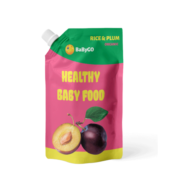 Custom baby food packaging pouches bags