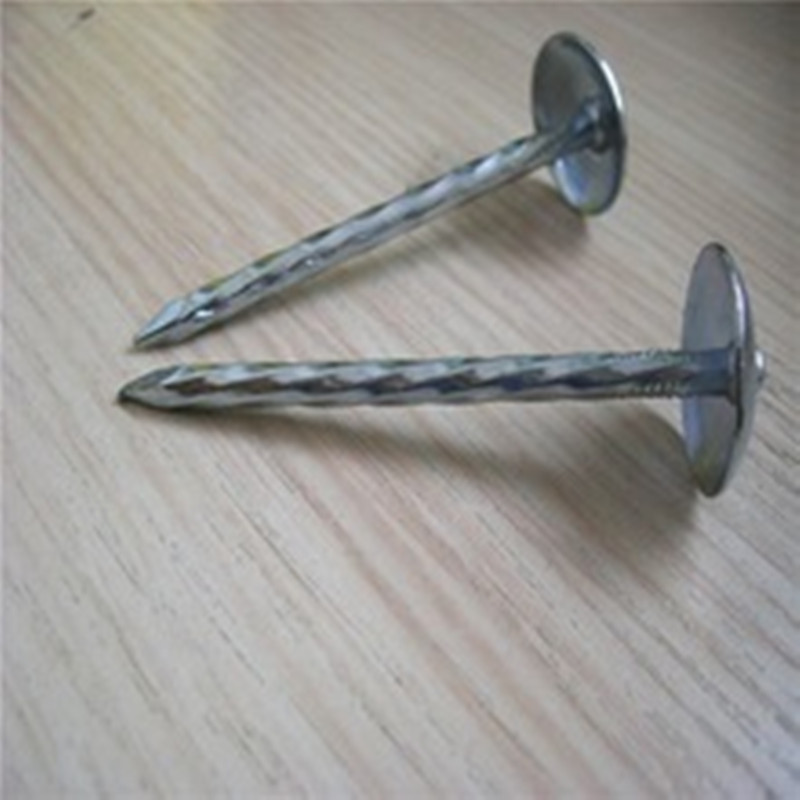 OEM/ODM China Bulk Roofing Nails - Umbrella Head Roofing Nails – Mingda